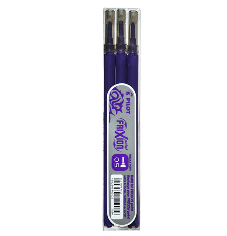 MINA ROLLER 0.5MM VIOLET POINT 3/SET FRIXION PILOT MINA ROLLER 0.5MM VIOLET POINT 3/SET FRIXION PILOT